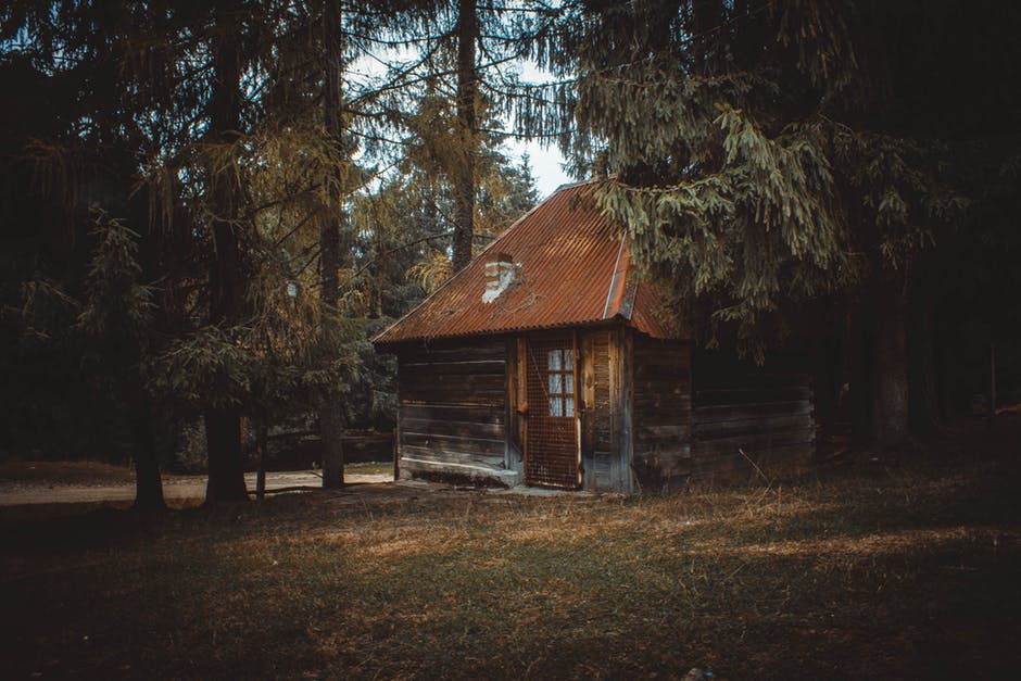 森林中的木屋
