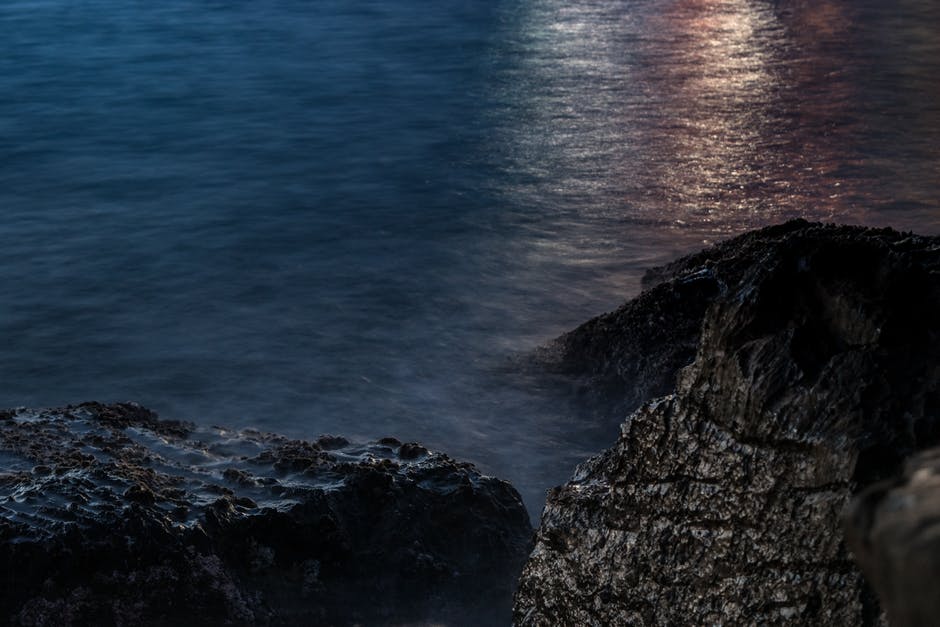 海滩高清照片-特写镜头-黎明