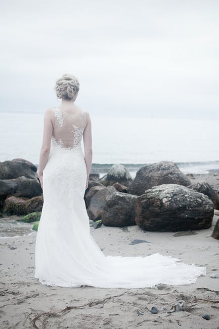 单身-海滩-新娘高清照片