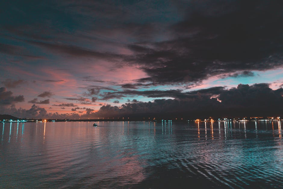 海滩-黎明-傍晚高清照片