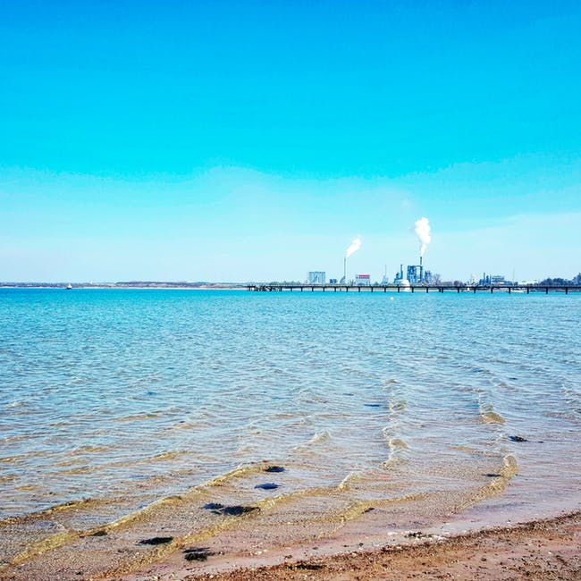 波罗的海-沙滩-蓝天高清照片