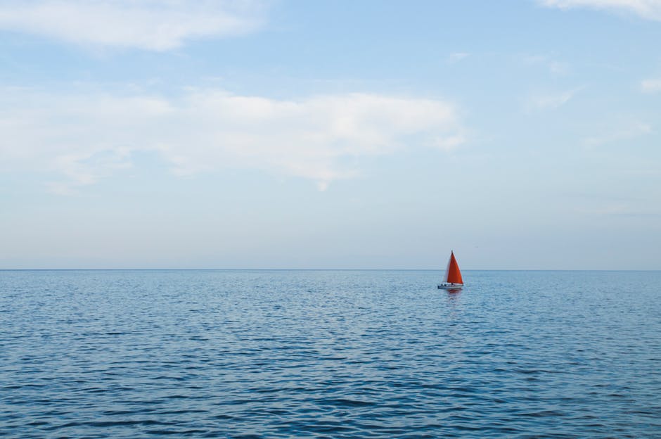 船-地平线-海洋高清照片